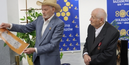 Uroczystość nadania odznaczenia ks. Kosińskiemu
